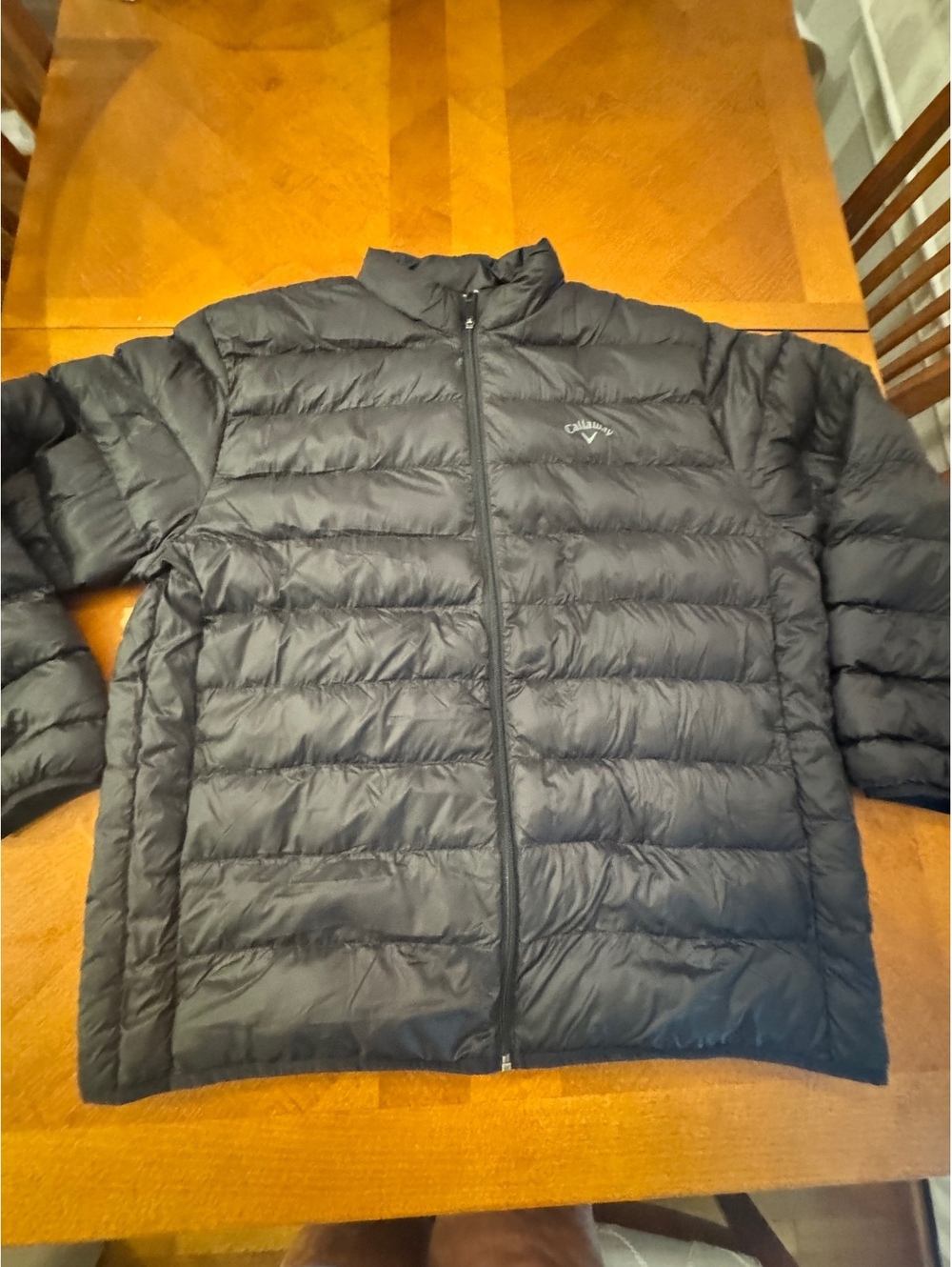 Callaway Black Puffer Jacket for Men XXL 3008